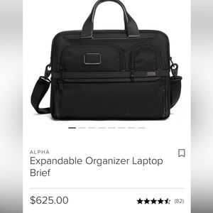 Like new Tumi Alpha expandable case